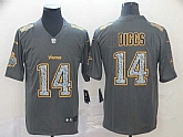 Nike Vikings 14 Stefon Diggs Gray Camo Vapor Untouchable Limited Jersey,baseball caps,new era cap wholesale,wholesale hats